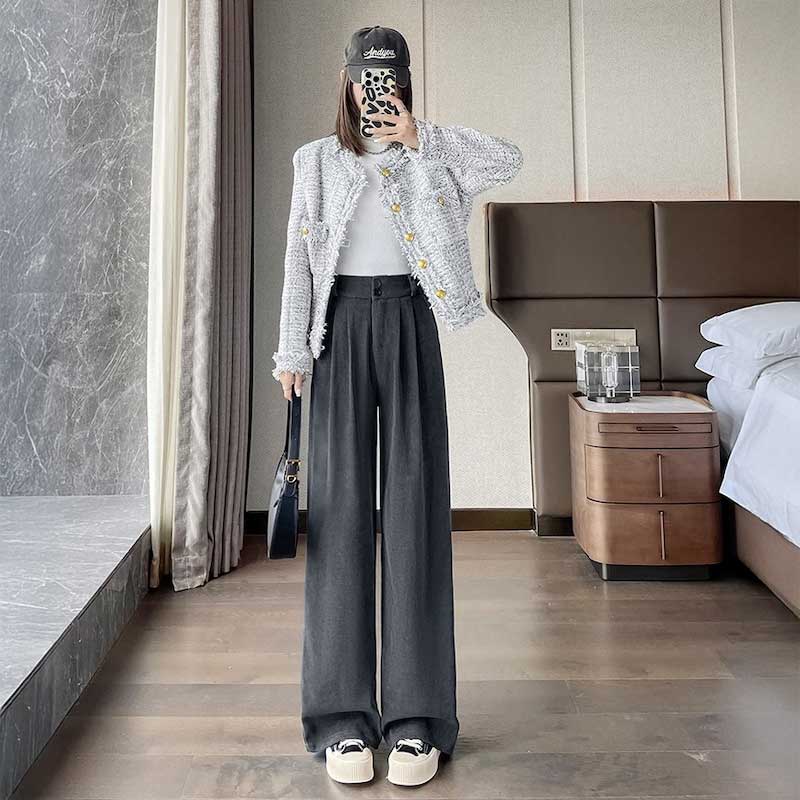 裏起毛ヒートウォーマーリブパンツ