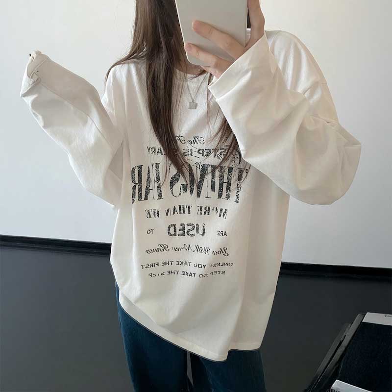 オールドロゴルーズロンT