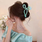 オーロラリボンヘアクリップ