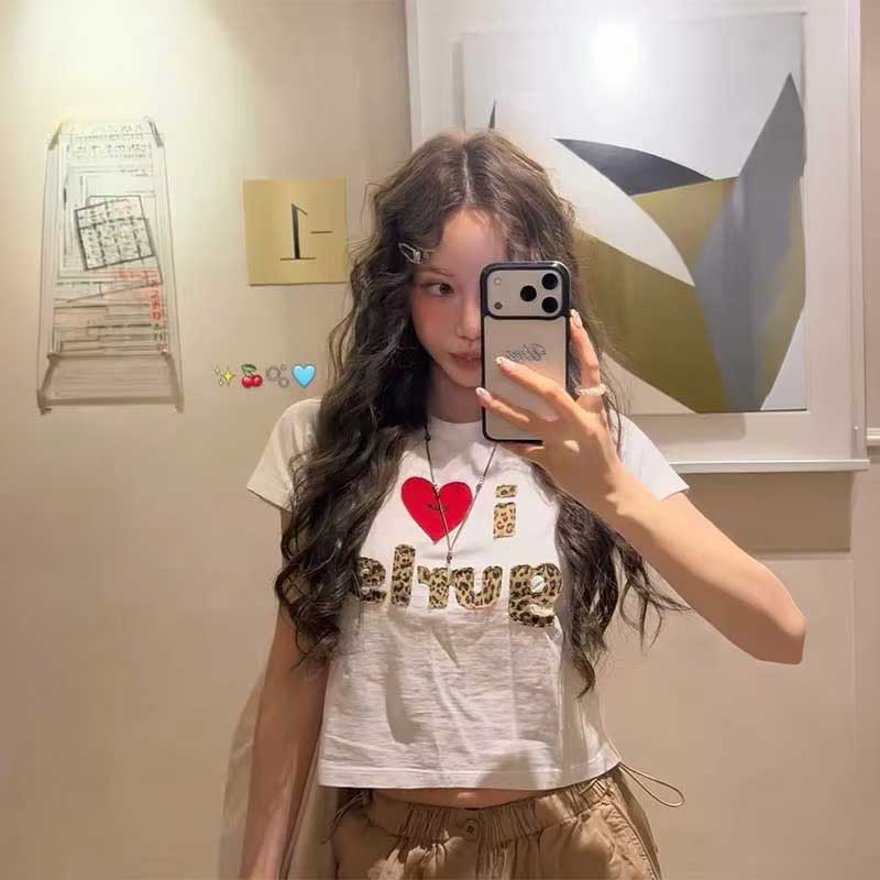 ラブレオパードロゴTシャツ