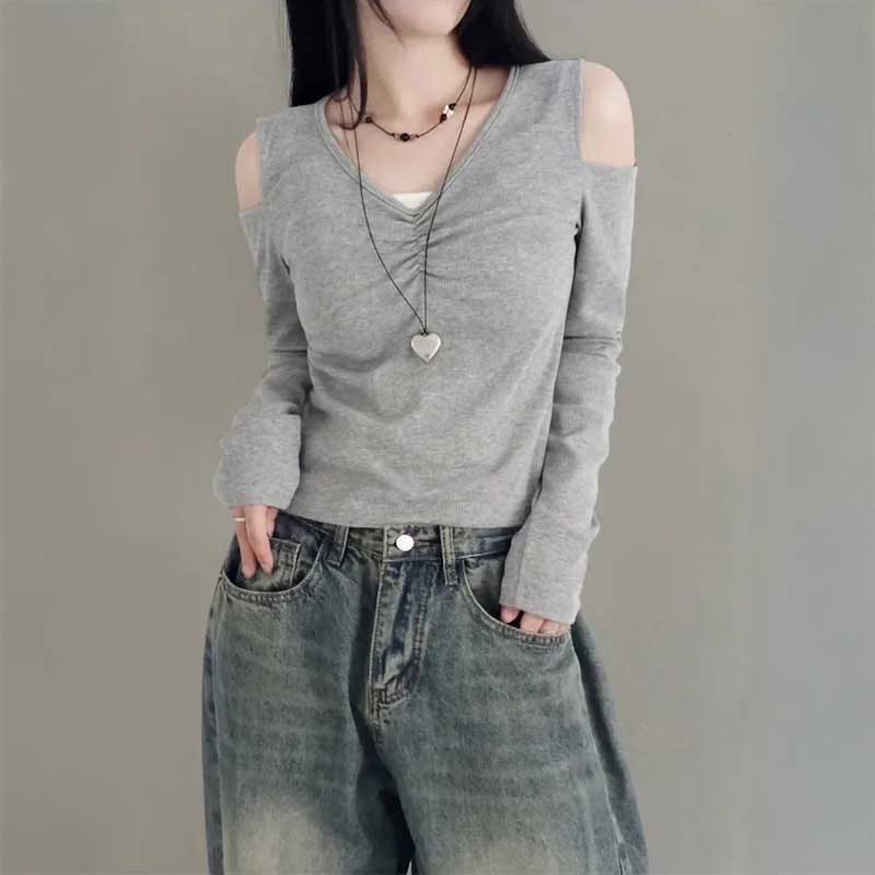 2wayリボンスリットロンT