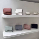 スモーキーカーブレザーミニ財布