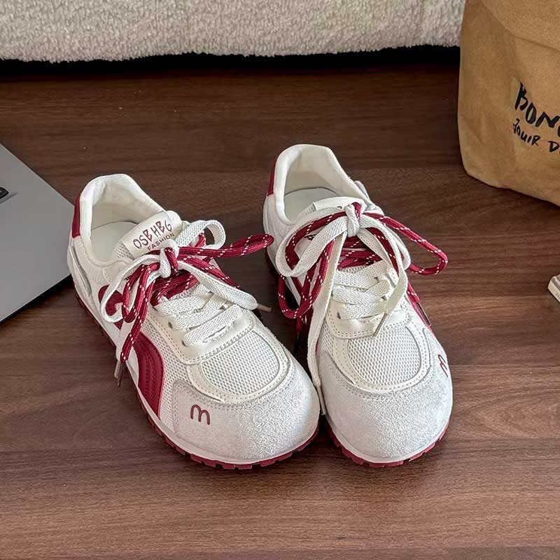 スモーキーコントラストウェーブスニーカー