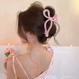 オーロラリボンヘアクリップ