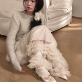 バッグリボンヴィンテージガーリーニット