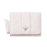 ビジューワンポイントパターンミニ財布