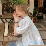 スルーナチュラルブラウスチュニック