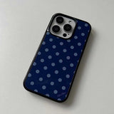 アンニュイドットパターンiPhoneケース