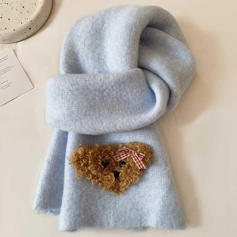 プードルフェイスマフラー