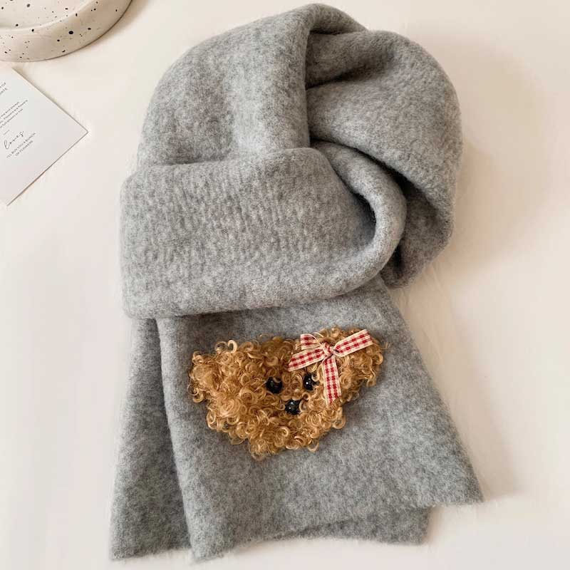 プードルフェイスマフラー