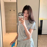 スターパッチTシャツ&スウェットパンツSET