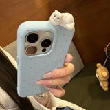 ねこねこドットiPhoneケース