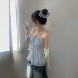 シャーリングキャミソールチュニック