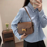 2wayクラシックレザーショルダーバッグ