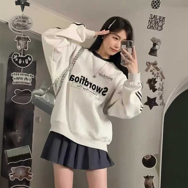 サッカートラックロゴスウェット