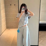 スターパッチTシャツ&スウェットパンツSET