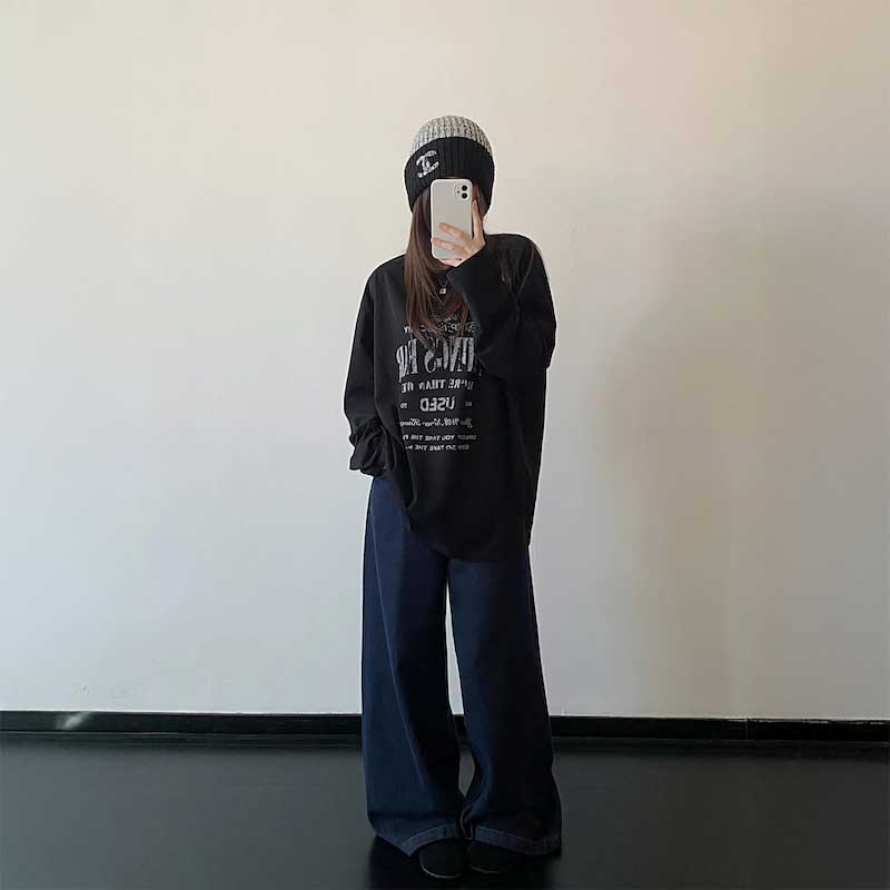 オールドロゴルーズロンT