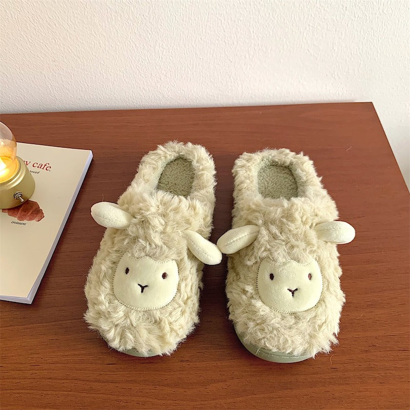 もこもこひつじルームシューズ
