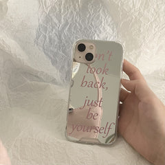 フレンチロゴミラーiPhoneケース