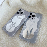 ナチュラルミラーiPhoneケース