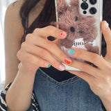 クリアプードルiPhoneケース
