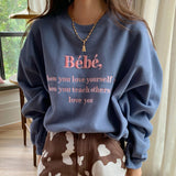Bebeカジュアルスウェット