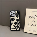 チューリップタフティングiPhoneケース
