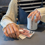 クリアプードルiPhoneケース
