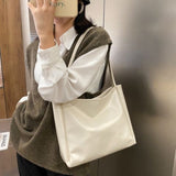 シンプルレザートートバッグ