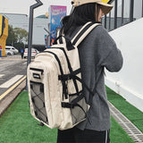 クロスメッシュボックスリュック