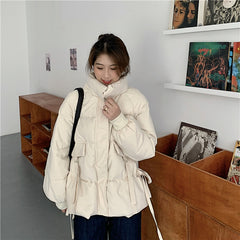 ウエストスリムダウンジャケット