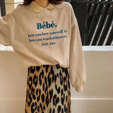 Bebeカジュアルスウェット