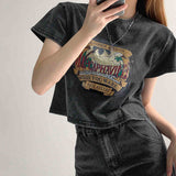 ウォッシュヴィンテージミニTシャツ
