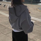 ボリュームスリーブパーカー