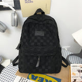 カジュアルチェッカーリュック