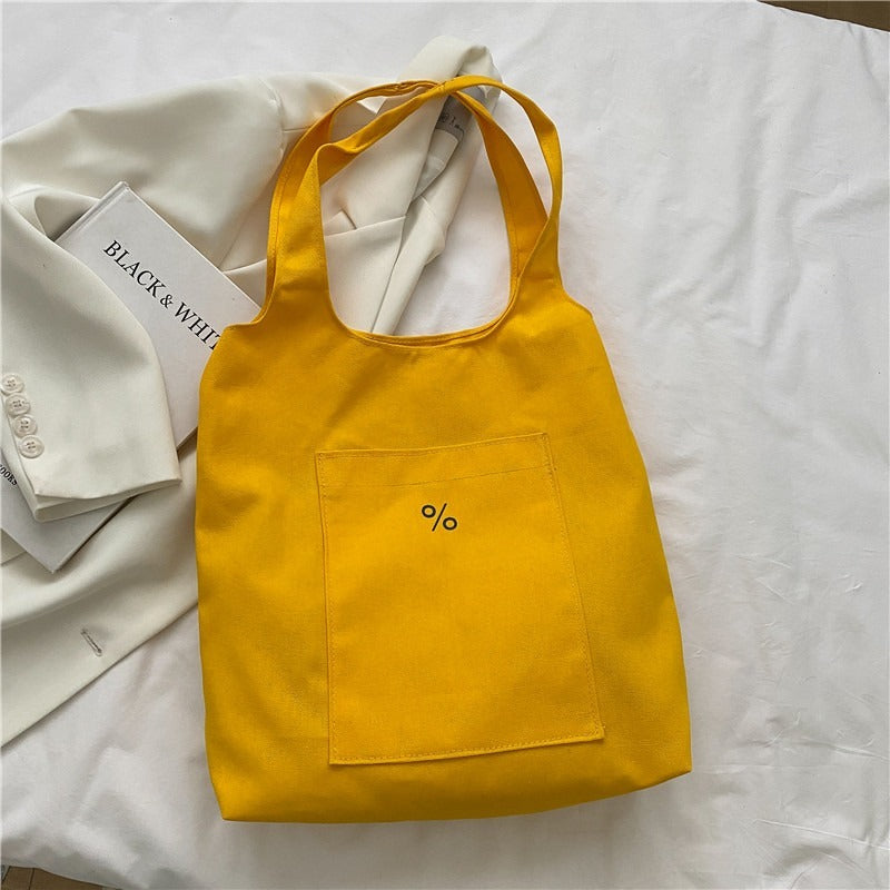 シックロゴキャンバストートバッグ